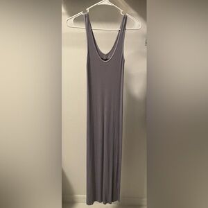 Gray Sleeveless Dress